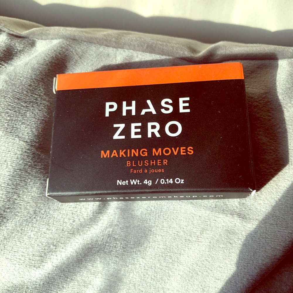 NIB Phase Zero Vegan blush in Making Moves